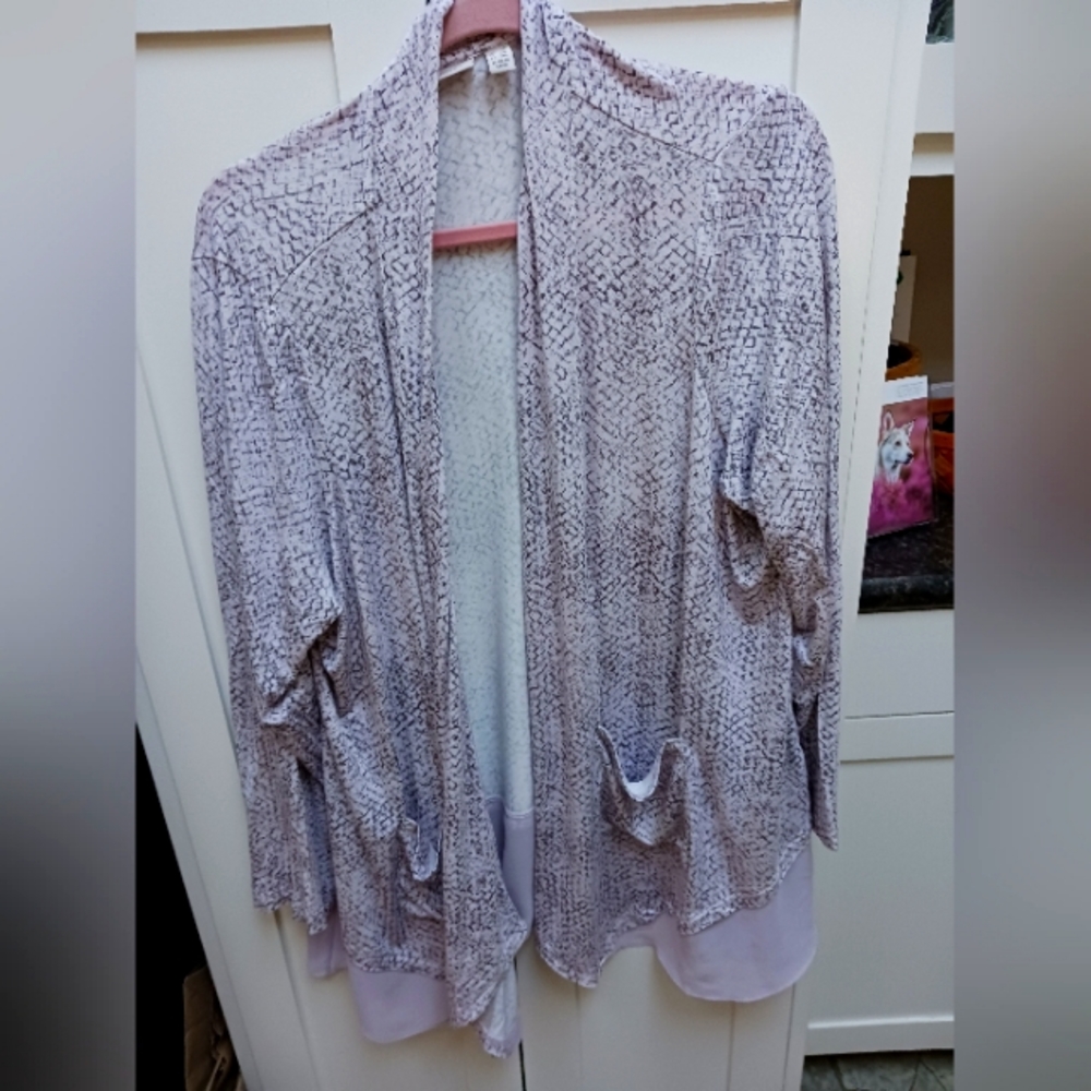 LOGO Cardigan  size 2X